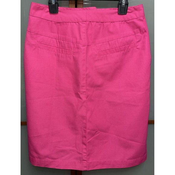 Stussy Women’s Pink Vintage VTG Y2K 90s 00s A-Line Knee Length Logo Skirt Size 3 - Picture 2 of 7